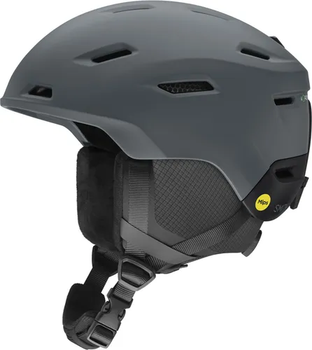 Smith Descend Mips Ski- & Snowboardhelm - matte slate / black (0TD) 55 / 59CM - Hochwertiger Ski- & Snowboardhelm mit MIPS-Technologie für zusätzlichen Schutz und optimalen Tragekomfort auf der Piste.