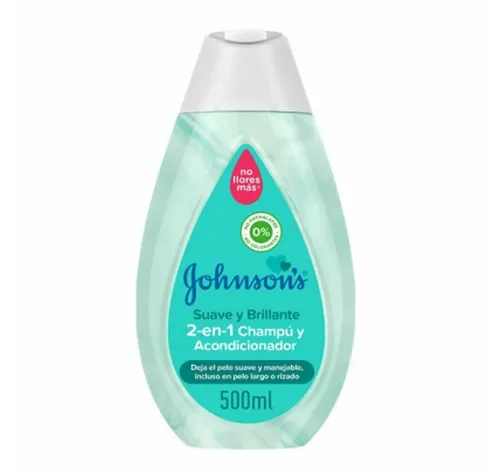 Johnson & Johnson Johnson's Weiches Und Brillantes 2 In 1 Shampoo Und Spülung 500ml