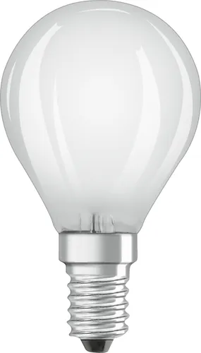 Osram LED Filament Leuchtmittel Tropfen P45 2,5W = 25W E14 matt 250lm Neutralweiß 4000K