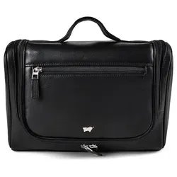Braun Büffel Kulturbeutel GOLF 3.0 Wash Bag - Reisetaschen: Hochwertige Kulturtasche aus feinnarbigem Rindleder, vereint Stil, Funktionalität und Langlebigkeit für anspruchsvolle Reisende.