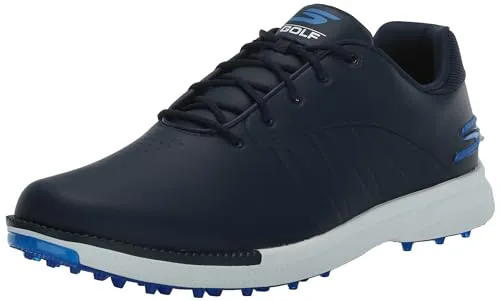 Skechers GO GOLF Tempo GF Herren Golfschuhe Navy/Blau - Hochwertige Golfschuhe für Herren in Navy/Blau, mit rutschfester Sohle für optimalen Halt auf dem Platz und maximalem Komfort.