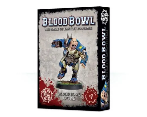 Games Workshop Blood Bowl Ogre Spielfigur - Detailreiche Spielfigur für Tabletop-Spiele, ideal für spannende Matches. Perfekt für Fans von strategischen Spielen und Sammlerstücke. Achtung: Nicht für Kinder unter 3 Jahren geeignet.