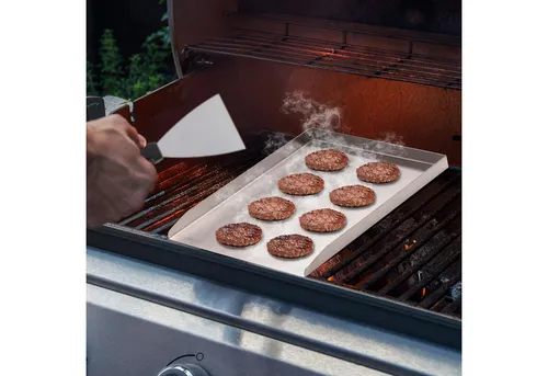 Edelstahl Plancha Grillplatte