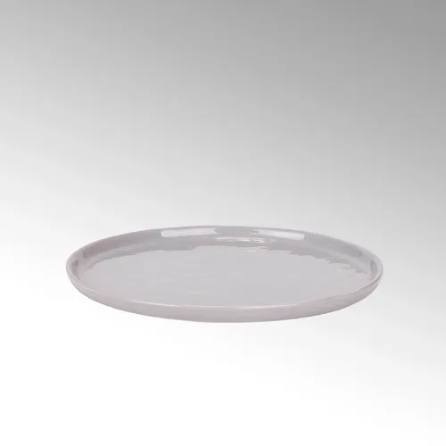 Lambert Piana Teller, rund 21,5 cm grau Größe rund, 21,5 cm von Lambert