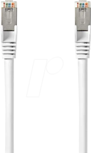 N CCGL85520WT025 - Patchkabel, Cat.8.1, S/FTP, 0,25 m, weiß