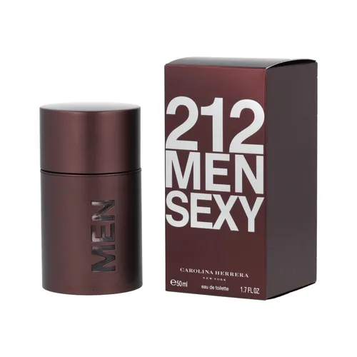 Carolina Herrera 212 Sexy Men Eau de Toilette - Herrendüfte mit verführerischem Duft, 50 ml für den modernen Mann, der Selbstbewusstsein und Charme ausstrahlt.