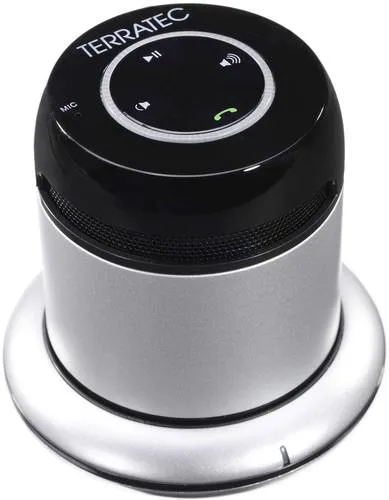 Terratec CONCERT mobile Bluetooth Lautsprecher Silber in silber von Terratec