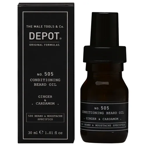 Depot NO. 505 Bartöl Ginger Cardamom mit Ingwer & Kardamom, nährend, 30ml