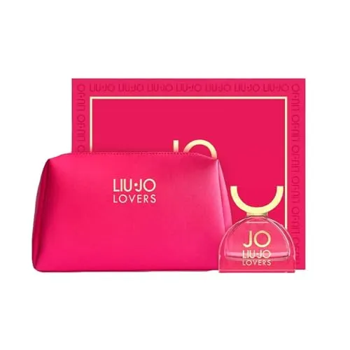Liu Jo Lovers Geschenkbox für Damen, Parfüm Jo EDT, 50 ml, mit Tasche Fuchsia