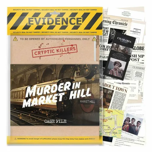 Cryptic Killers Unaufgelöstes Mordrätselspiel - Mord In Market Hill