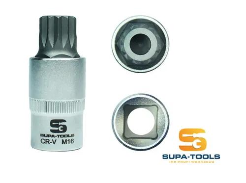 Vielzahn Steckschlüssel M16 Getriebe Ölablaßschraube Bohrung VW Audi VAG Skoda