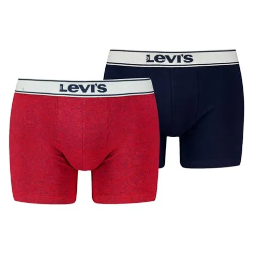LEVIS MEN VNTG HTR BOXER BRIEF ORG CO 2P in pink von Levi's