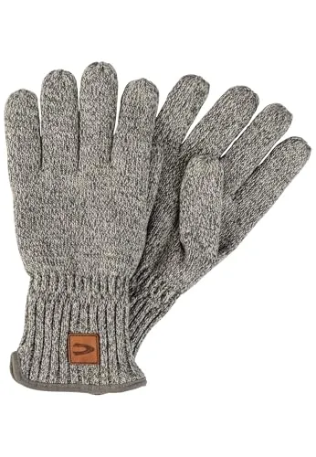 camel active Herren Melierte Strickhandschuhe