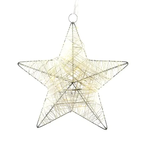 Nipach Stern in Rattanoptik