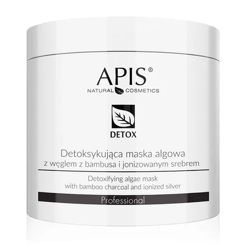 APIS DETOX Entgiftende Algenmaske mit Bambuskohle und ionisiertem Silber
