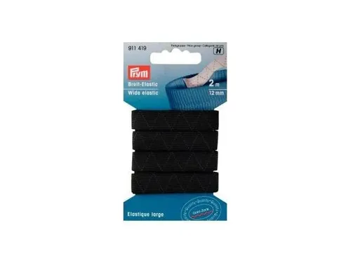 Prym Standard-Elastic 12 mm schwarz