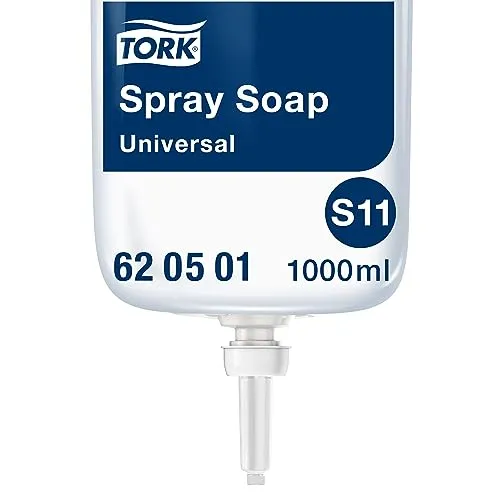 Tork Sprayseife S11, Flüssigseife mit frischem Duft, 1.000 ml, 620501