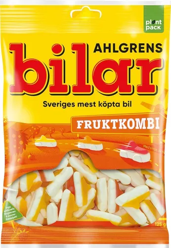 Ahlgrens Bilar Fruktkombi Schwedisch Autos Softcars Candy Snack Weingummi 140 g