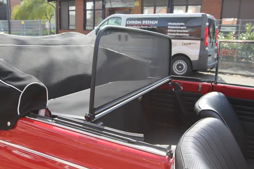 AIRAX Windschott mit Schnellverschluss für VW Käfer 1302/1303 - Sonstige Kategorie, bietet einen schnellen und einfachen Einbau mit Schnellspannverschluss für optimalen Windschutz beim Fahren.