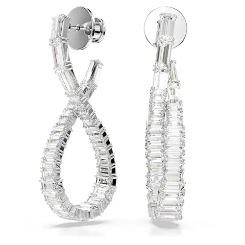 Swarovski Hyperbola 5677628 Unendliche Ohrringe in silber von Swarovski