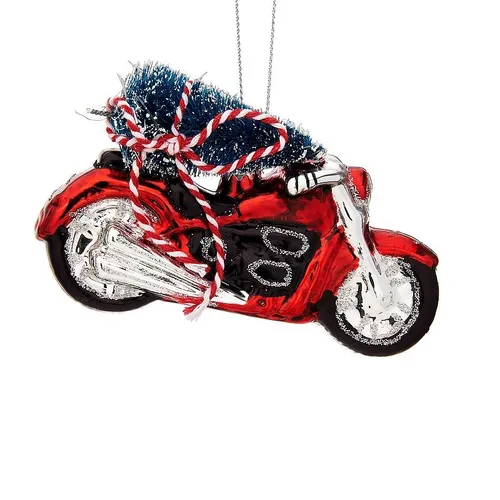Baumschmuck Motorrad Ornament Weihnachten Weihnachtskugel Moped Bike