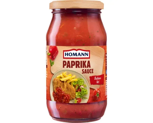 Homann Paprika Sauce Balkan Art 400ml