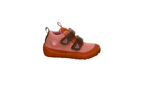 Affenzahn Mädchen Halbschuh Happy Reh 25997, rot - Halbschuhe für aktive Mädchen, wasserdicht und mit Klettverschlüssen für einfachen Einstieg. Die flexible Sohle unterstützt die natürliche Fußbewegung und sorgt für Tragekomfort.