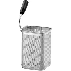 Bartscher Nudelkorb 700, 1/6GN - Küchengeräte-Zubehör, ideal für die professionelle Nudelzubereitung mit robustem CNS 18/10 Material und optimalen Abmessungen für Gastronorm 1/6 GN.