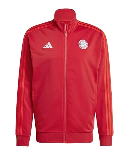 adidas Herren FC Bayern München Trainingsjacke 2024/25 in rot von adidas