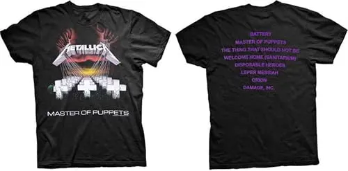 Produktbild T-Shirt # L Unisex Black # Master of Puppets