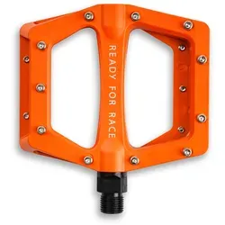 Rfr Flat Cmpt Pedals One Size - Fahrradpedale in Orange, ideal für optimalen Grip und Komfort beim Radfahren.