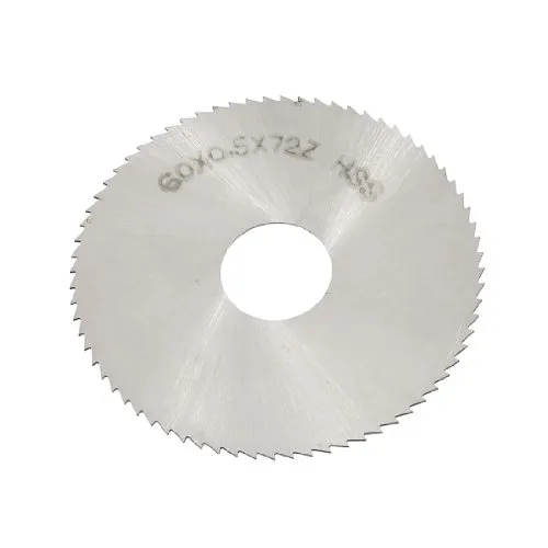 sourcing map Sägeblatt für Einstreichsäge, Außendurchmesser: 60 mm; Stärke: 0,5 mm, 72 Zähne, HSS de