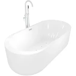 AcquaVapore Whirlpool-Badewanne F16 170x80 cm von AcquaVapore