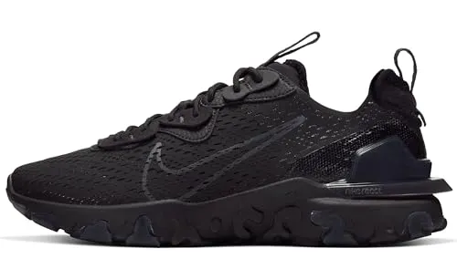 Nike Herren React Vision Sneaker, Schwarz/Anthrazit, 43 EU von Nike