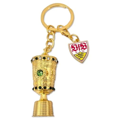 VfB Stuttgart Schlüsselanhänger DFB-Pokal Wappen Pokalsieger 2025