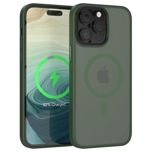 Hülle für iPhone 14 Pro Max Outdoor Case mit MagSafe Handyhülle Nachtgrün