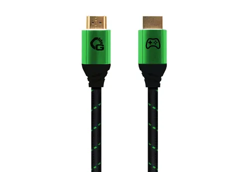 OEHLBACH GAMING New Game Green HDMI-Kabel 300 cm - HDMI-Kabel für maximale Gaming-Performance mit 4K/240Hz, HDR & VRR Support – perfekt für Next-Gen-Konsolen und High-End-PCs.