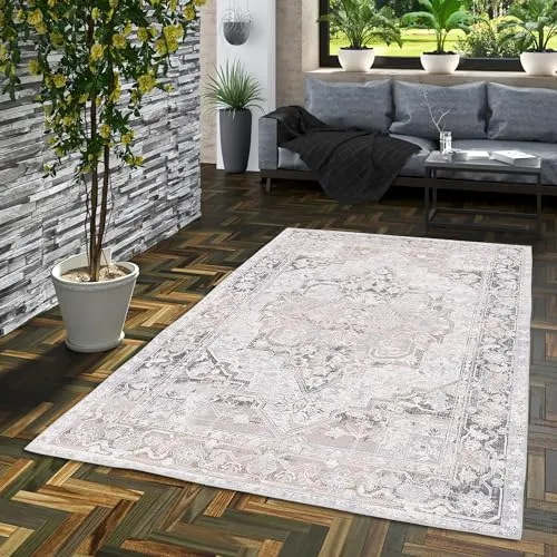 Produktbild Pergamon Vintage Teppich, Creme, 80x150 cm