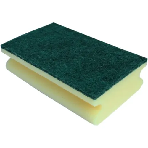 Vliesschwamm Sito Topfreiniger extra groß gelb-grün 15x9x4,5 cm, großer Reinigungsschwamm vielseitig einsetzbar 5000060