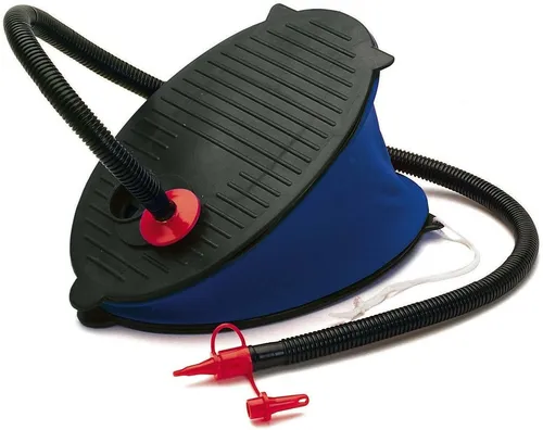 Fußpumpe 1,5 Liter schwarz/blau