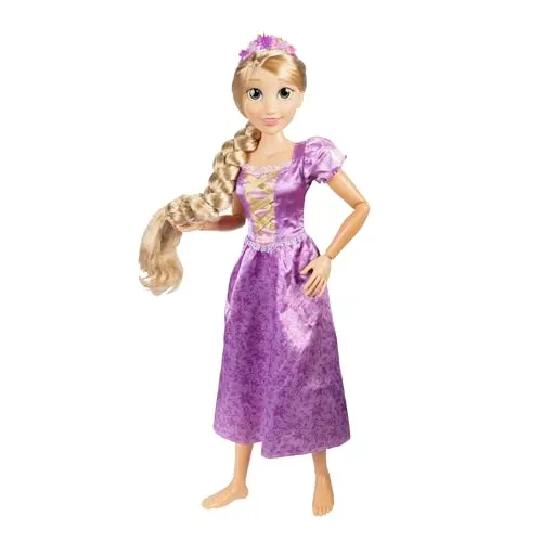 Disney Princess Playdate Rapunzel Puppe mit Zubehör, 80cm von Disney