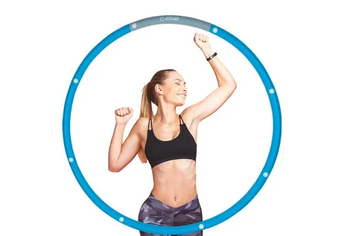 Fitleap Hula-Hoop-Reifen Fitness und Massage, Hula Hoop Reifen für Erwachsene und Kinder, 8 Se…