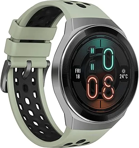 Huawei Watch GT 2e Mint Green - Sportliche Smartwatch mit 100 Trainingsmodi - Smartwatch mit 1,39 Zoll AMOLED-Display und bis zu 2 Wochen Akkulaufzeit. Ideal für Sportbegeisterte dank 100 Trainingsmodi und kontinuierlichem Herzfrequenz-Monitoring.