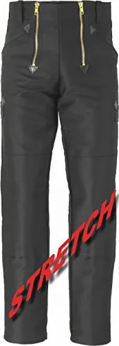 Zunfthose aus Stretch-Pilot schwarz mit Kniepolstertaschen, JOB Grösse 26 - Robuste Zunfthose aus Stretch-Pilot in Schwarz mit praktischen Kniepolstertaschen. Ideal für handwerkliche Einsätze und höchste Bewegungsfreiheit.