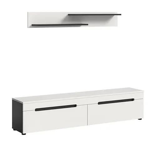xonox.home Canu Lowboard – Modernes TV-Möbel für 70 Zoll Fernseher