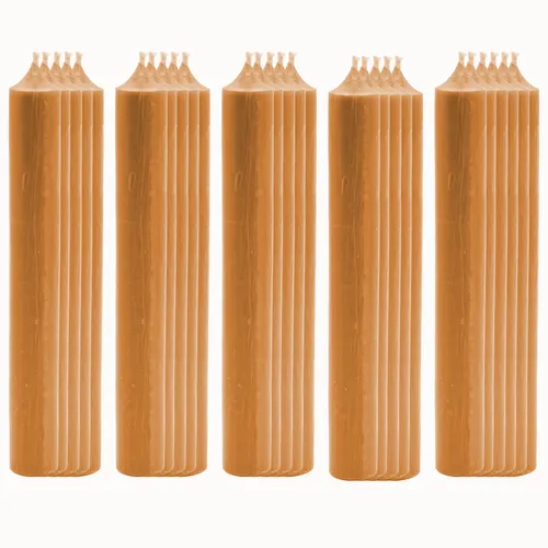 25er Set Stabkerzen 180x22mm - Tropffrei und Durchgefärbt - Kerzen & Teelichter, ideal für stimmungsvolle Beleuchtung, tropffrei und in natürlichen Farben für jeden Raum.