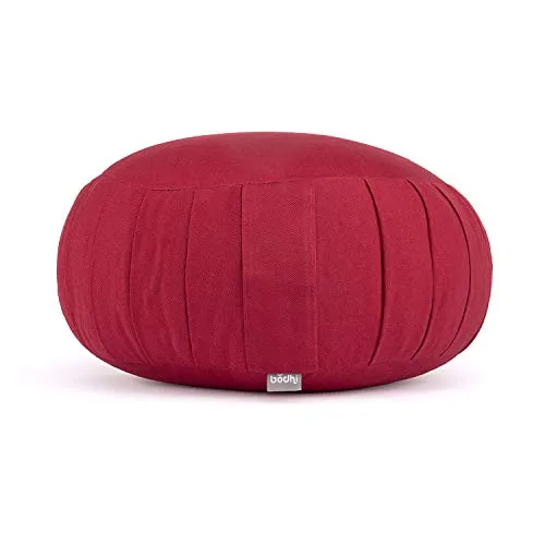 Bodhi Meditationskissen ZAFU ECO Kapok, Bordeaux