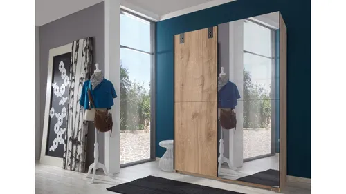 Schwebetürenschrank Cardiff 135 cm in beige von Wimex