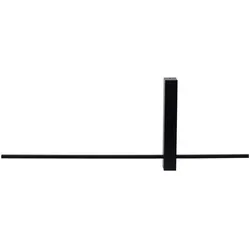 LUCiDE Wandleuchte SEGIN - Stilvolle Wandlampe in Schwarz - Lampen - Elegante Wandleuchte aus Aluminium mit warmweißem Licht (2500-3000 K) und 230 lm, ideal für gemütliche Akzentbeleuchtung.