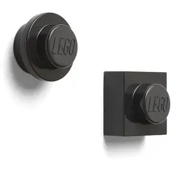 LEGO®-Magnete, 2er-Set - schwarz - Schwarz von LEGO